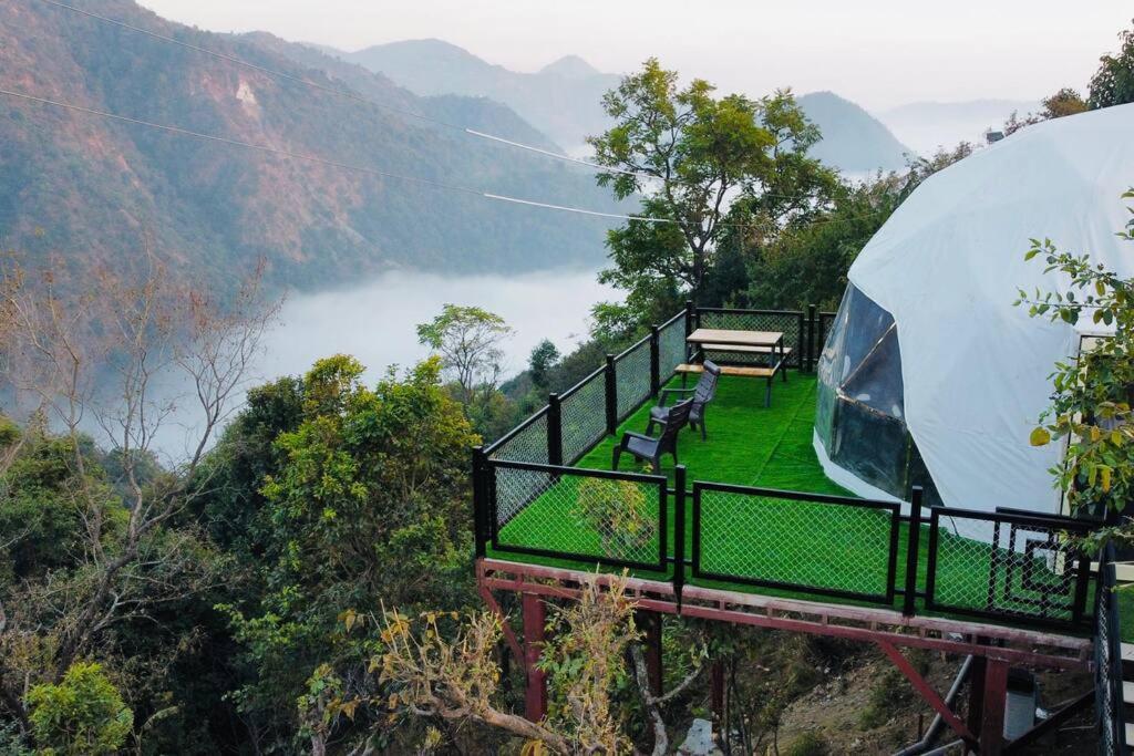 Gadeni Stays - Glamping Dome At Nainital Bhīm Tāl エクステリア 写真