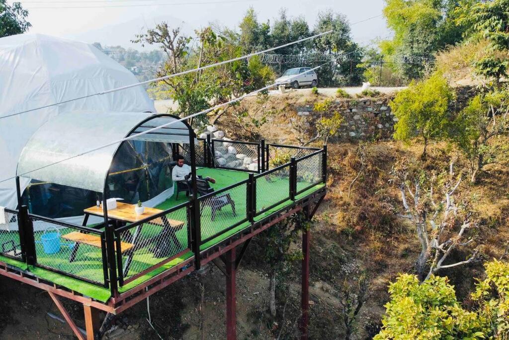 Gadeni Stays - Glamping Dome At Nainital Bhīm Tāl エクステリア 写真
