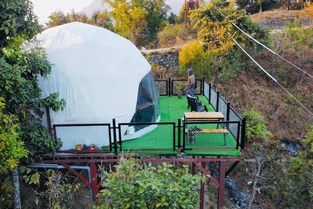 Gadeni Stays - Glamping Dome At Nainital Bhīm Tāl エクステリア 写真
