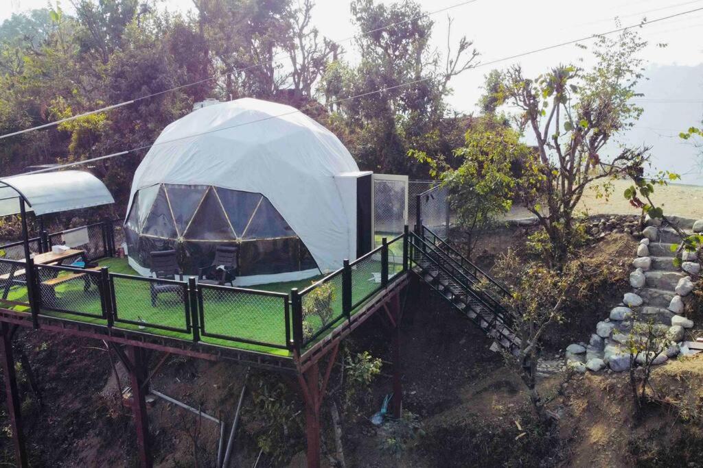 Gadeni Stays - Glamping Dome At Nainital Bhīm Tāl エクステリア 写真